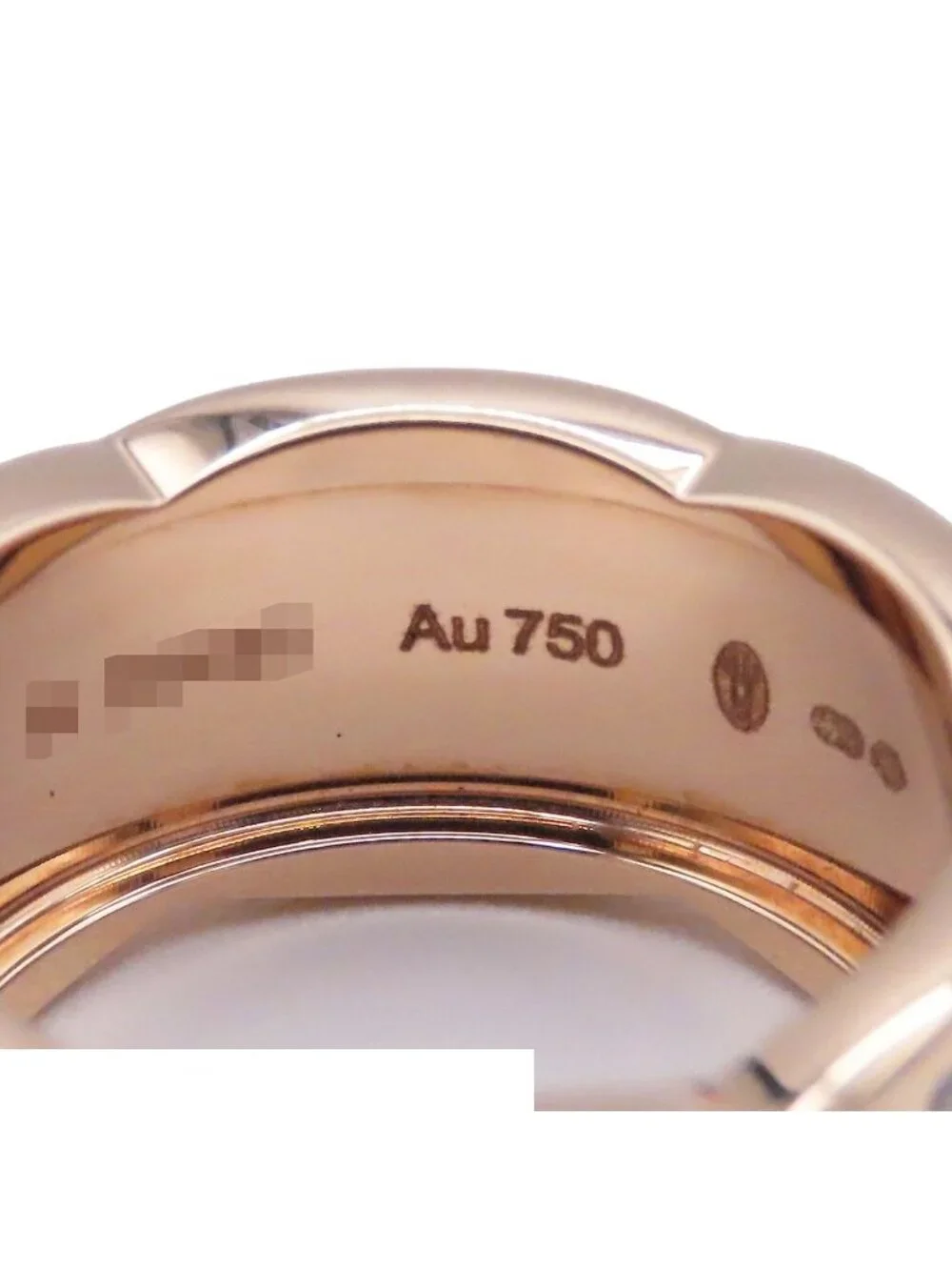Chanel Coco Crush Beige Gold Diamond Large 57 Ring
